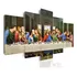 Kit Quadro Mosaico 5 Peça Santa Ceia Jesus Apostolos Hd Fullvish Comprei