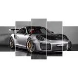Kit Quadros Decoracao Porsche