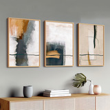 Kit Quadros Decorativos Moldura
