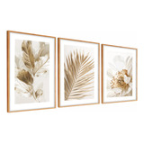 Kit Quadros Decorativos Sala Grande 50x70 Moderno