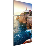 Kit Quadros Decorativos Vertical Portugal Farol Pôr Do Sol