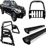 KIT QUEBRA MAT SANTO ANTONIO H3 ESTRIBO FONTIER 2007 PRETO