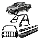 Kit Quebra Mato Estribo Santo Anto Duplo S10 12 20 Preto