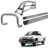 Kit Quebra Mato Santo Ant DUPLO Estribo S10 94 11 Cromo CS