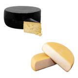 Kit Queijo Parmesão Capa Preta Queijo Meia Cura Canastra