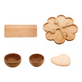 Kit Queijos E Vinhos Bambu Lyor