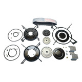 Kit Queimador Grade P Fogão Cooktop Fischer Top 7730 Antigo