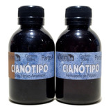 Kit Químicos Cianotipia   Cianótipo Citrato Marrom 100ml