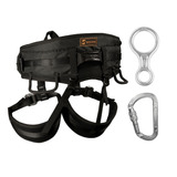 Kit R32b Rapel Cadeirinha Freio 8 Mosquetão Control Safe