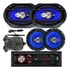 Kit Radio Bt+ Modulo 100.2+ Antena+1par De 6+1 Par De 6x9