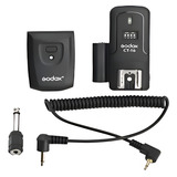 Kit Radio Flash Godox Greika Ct 16 Canais Canon Nikon Sony