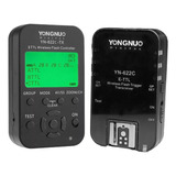 Kit Rádio Flash Yongnuo Yn 622c Tx E ttl Para Canon