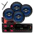 Kit Radio  Mp3 Pen Drive Sd Aux + 2 Pares Falante 6 Orion