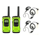 Kit Radio Walk Talk Motorola Talkabout T600br Fone Ptt P1