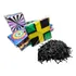 Kit Raia Peixinho Flechinha 34x34 50 Unid Seda   Rabiola