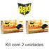 Kit Raid Armadilha Para Matar Baratas Caixa C 12 Iscas