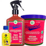 Kit Rapunzel Tonico E Máscara Argan Oil Lola Cosmetics