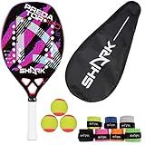 KIT Raquete De Beach Tennis Shark