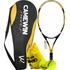 Kit Raquete Tenis De Quadra Com Capa Protetora 2 Bolas Tenis Cor Amarelo