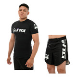 Kit Rash Guard Segunda Pele In The Guard Bermuda No gi