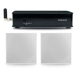Kit Rd Hdmi Tv 2 Arandelas 6 Quadrada Cx 50w Frahm