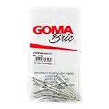 Kit Rebite De Repuxo Aluminio Goma 4 0 X 22 10 Peças