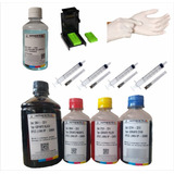 Kit Recarga Cartucho Pg145 Cl146 Canon Mg2410 Mg2510 900ml