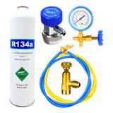 Kit Recarga De Gás R134a Completo Ar Condicionado Automotivo