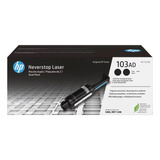 Kit Recarga Hp Neverstop Preto 103ad Dual Pack W1103ad Cx 2