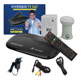 Kit Receptor De Tv Vivensis Vx10 Sat Hd Lnbf Simples