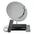 Kit Receptor Digital Satmax 6 Elsys + Antena Lnbf Ku Cabo