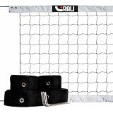 Kit Rede Branca Rali 4 Faixas Vôlei De Praia Oficial Marcação Quadra 8x16 Preto