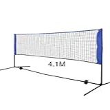Kit Rede Para Beach Tenis Badminton  Rede Estrutura Bolsa 