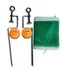 Kit Rede Ping Pong Classic Com 2 Bolas Atrio   Es410 Cor Verde