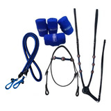 Kit Rédea Com Biqueira Mangalarga Peitoral Cabeçada Ofer