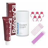 Kit Refectocil 1 Tinta 1 Oxidante Creme N 4 Acaju