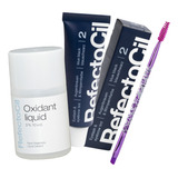 Kit Refectocil 1 Tinta Cílios E Sobrancelhas 1 Oxidante