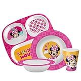 Kit Refeição Infantil Minnie Disney 4