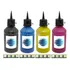 Kit Refil 4 Cores + Chip 407s Clp320 325n Clx 3185