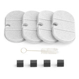 Kit Refil 4 Filtros Fonte Água Bebedouro Pet Gato Cão Madog