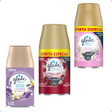 Kit Refil Aromatizante Glade Automatic C 3un Casa Perfumada