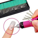 Kit Refil Broca Diamantada Para Lixadeira De Unha Com 30 Und
