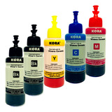 Kit Refil De Tinta Compatível Hp Smart Tank 581 Gt52 E Gt53