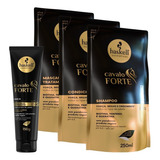 Kit Refil Haskell Cavalo Forte Sh Cond Masc 250ml g Leave
