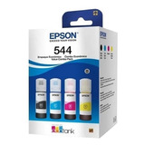 Kit Refil Tinta Epson 544 Original L1110 l3110 l3150 l3160