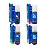 Kit Refil Tinta Maxprint Cmyk Compatível Com Impressora Hp