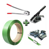 Kit Reforçado 19mm Esticador selador 1kg Selo fita Pet 19mm