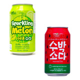 Kit Refrigerantes Coreano Importado De Melão
