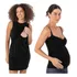 Kit Regata Fecho Click   Vestido Regata Soltinho Amamentar
