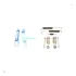 Kit Regulador + Molas Freio Traseiro L200 Sport Lado Direito